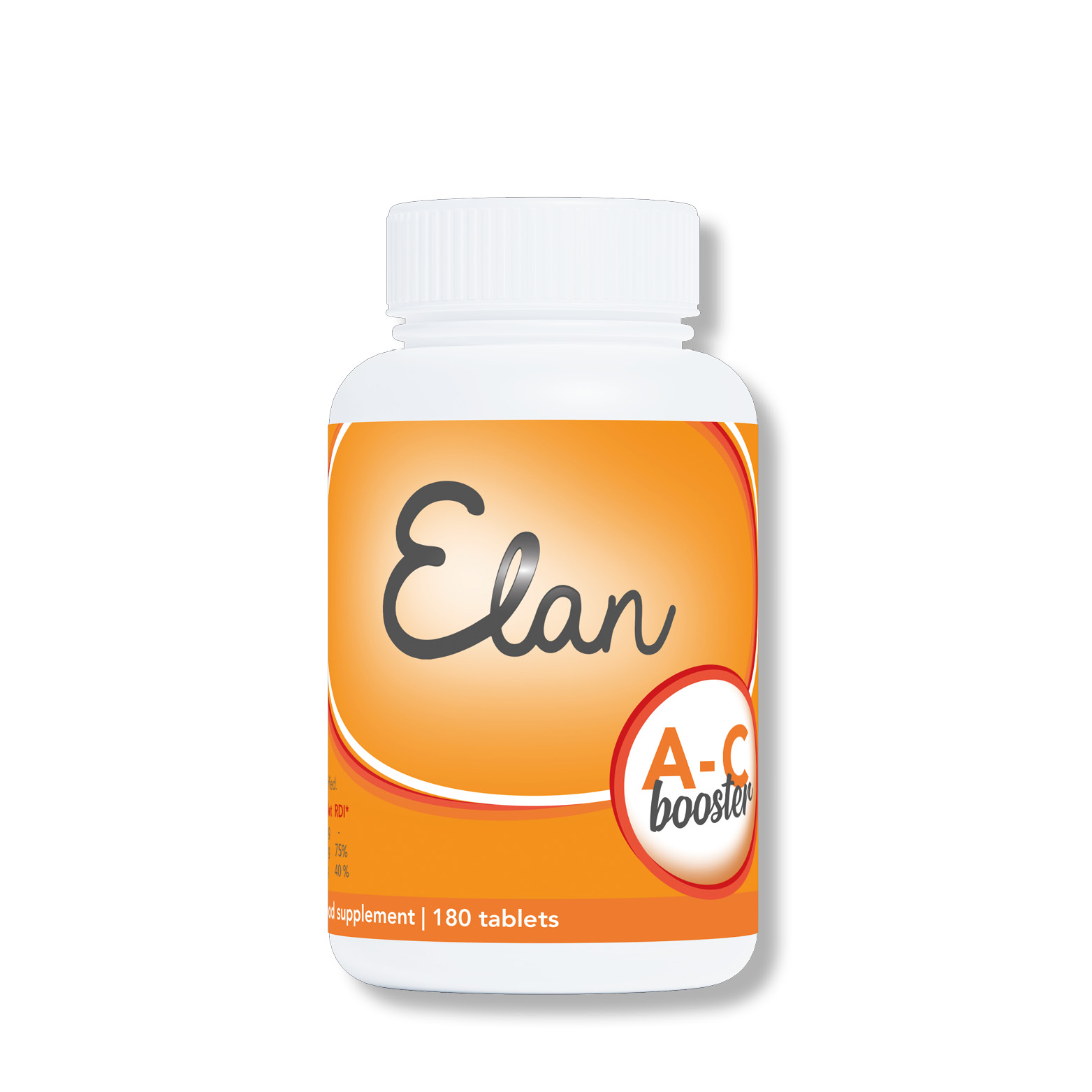 a c booster comprimés vue de face