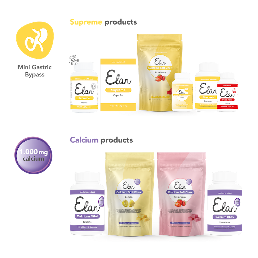Elan Supreme + 1.000 mg calcium